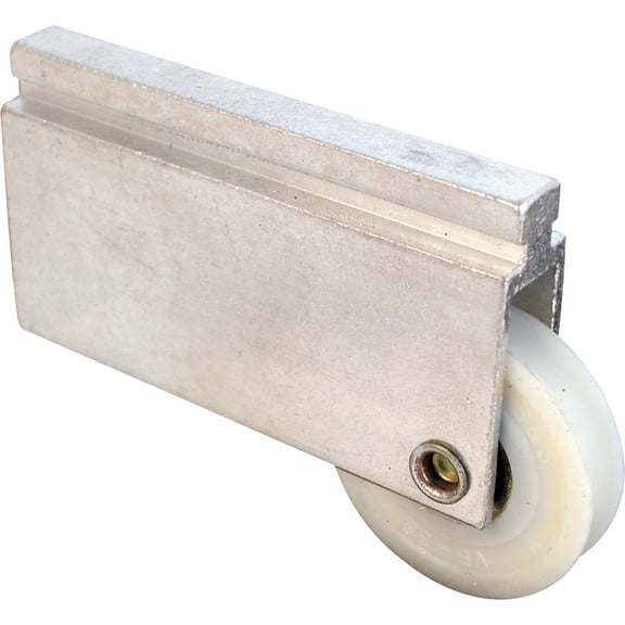 Bypass Door Roller Assembly, 1-1/2 in. Nylon Ball Bearing