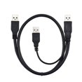 thumbnail image 1 of Speziell Entworfenes Micro USB Cable Fr Desktop Or Mobile Computer, USB 3.0 Dual A-Mikrokabel Mit Zustzlicher Stromversorgung, Kompatibel Mit, 1 of 5