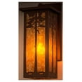 thumbnail image 4 of Meyda Tiffany 50762 7.5" W Tamarack Wall Sconce - Orange, 4 of 4