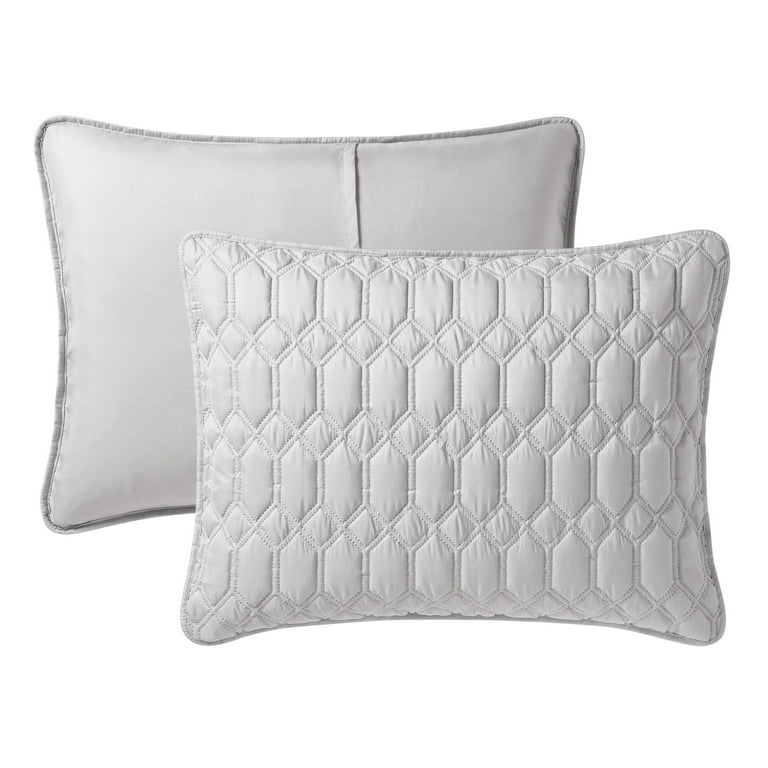 Light Gray Textured Diamonds Throw Pillow Light Gray Textured Diamonds Throw Pillow