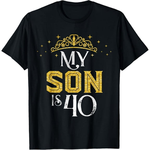 My Son Is 40 Years Old 1983 40th Birthday Gifts T-Shirt
