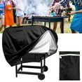 thumbnail image 6 of BBQ Grill Cover, Oxford Fabric Barbecue Cover Rainproof UV Protection Grill Covers Outdoor Garden Grill Protector for Weber, Brinkmann, Char Broil, 6 of 9