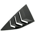 thumbnail image 2 of Rear Window Louvers Car Rear Window Blinds Side Tuyere Louvers Vent for Ford Focus ST RS MK3 Hatchback Carbon Fiber Style, 2 of 8