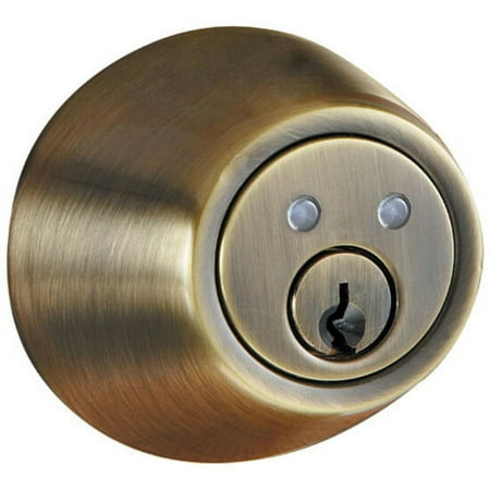 MORNING INDUSTRY INC RF-01AQ RF Remote Control Dead Bolt (Antique Brass)