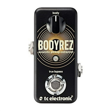 TC Electronic BodyRez | Acoustic Pickup Effects Enhancer Guitar (Best Acoustic Guitar Pedal Effects)