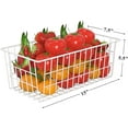 Freezer Organizer Bins, Freezer Baskets for Chest Freezer and Upright