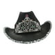 thumbnail image 2 of Disfraz de para Halloween Sombrero Vaquero para Mujer niñas disfraz accesorios festivo decoraciones,negro Sunnimix Sombrero de vaquero, 2 of 8