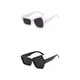 thumbnail image 1 of Gafas de sol de fiesta novedosas Salvador Blanco negro, 1 of 9