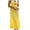 Yellow, variant on Sexy Strapless Sweetheart Neckline Midi Dress - Smocked Cutout Tube Linen Dress for Wedding Guest