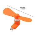 thumbnail image 4 of Yokua Type C Port Mini Fan Outdoor Cooling Fan for Devices Mobile Phone Fan, 4 of 14
