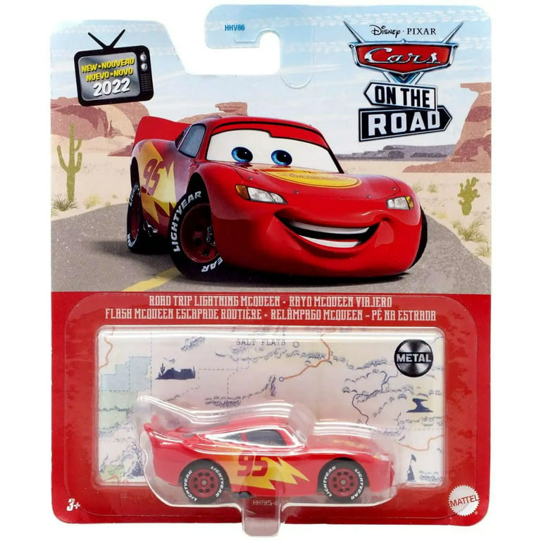 Disney Store Lightning McQueen Die Cast Set, Disney Pixar Cars on the Road