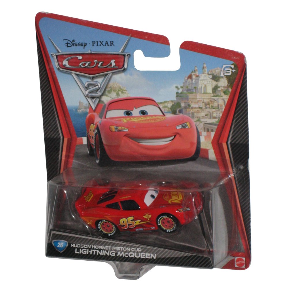 Disney Pixar Cars 2 Series 1 Hudson Piston Cup Lightning McQueen