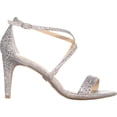 thumbnail image 3 of Womens TS35 Darria4 Evening Heeled Sandals, Pewter, 3 of 6