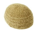 thumbnail image 3 of Light Brown Winter Large Skull Cap Beanie One Size Men's Kufi Hat, 3 of 3