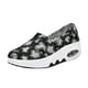 thumbnail image 2 of Zapatos de lona para mujer, zapatillas con plataforma oscilante de suela gruesa y tacón de cuña, zapatos informales a la moda para madre Wmkox8yii sa3229, 2 of 9
