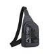 thumbnail image 2 of Mochila de hombro para hombre en el pecho - Bolso cruzado impermeable de nylon resistente con bolsillo antirrobo | Correas ajustables 35-50in | Encaja en tabletas de 7,9 pulgadas | 30x17x5cm | 1 Pack, 2 of 6