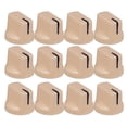 thumbnail image 1 of maskred Electric Guitar with 12 Pcs Speed Control Top Hat Knobs Reliable and Stylish Light Yellow 1Set, 1 of 6