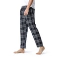 thumbnail image 1 of EGNMCR Men's Lightweight Pants, Cargo Pants Men, Linen Pants Men, Mens Casual Loose Fit Elastic Waist Pants Men's Plaid Pajamas Straight Yoga Pants Home Pants Casual Pants Men Pants, 1 of 8
