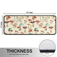 thumbnail image 5 of Kitchen Rugs Sets Of 2,Red Mushroom Light Pattern Anti Fatigue Kitchen Mat Rugs Non Slip Washable,Decorative Kitchen Floor Mats for Kitchen,Sink,Laundry,17"x47"+17"x47", 5 of 5