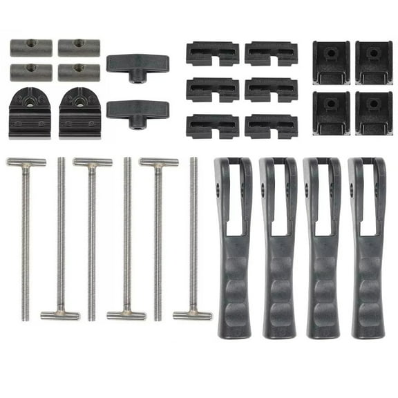 Universal Replacement Parts Fit for Hard Tri-Fold Tonneau Cover Rear Front Clamp