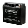12V 22AH Sealed Lead Acid (SLA) Battery for Toy Car Play Mobile Scooter