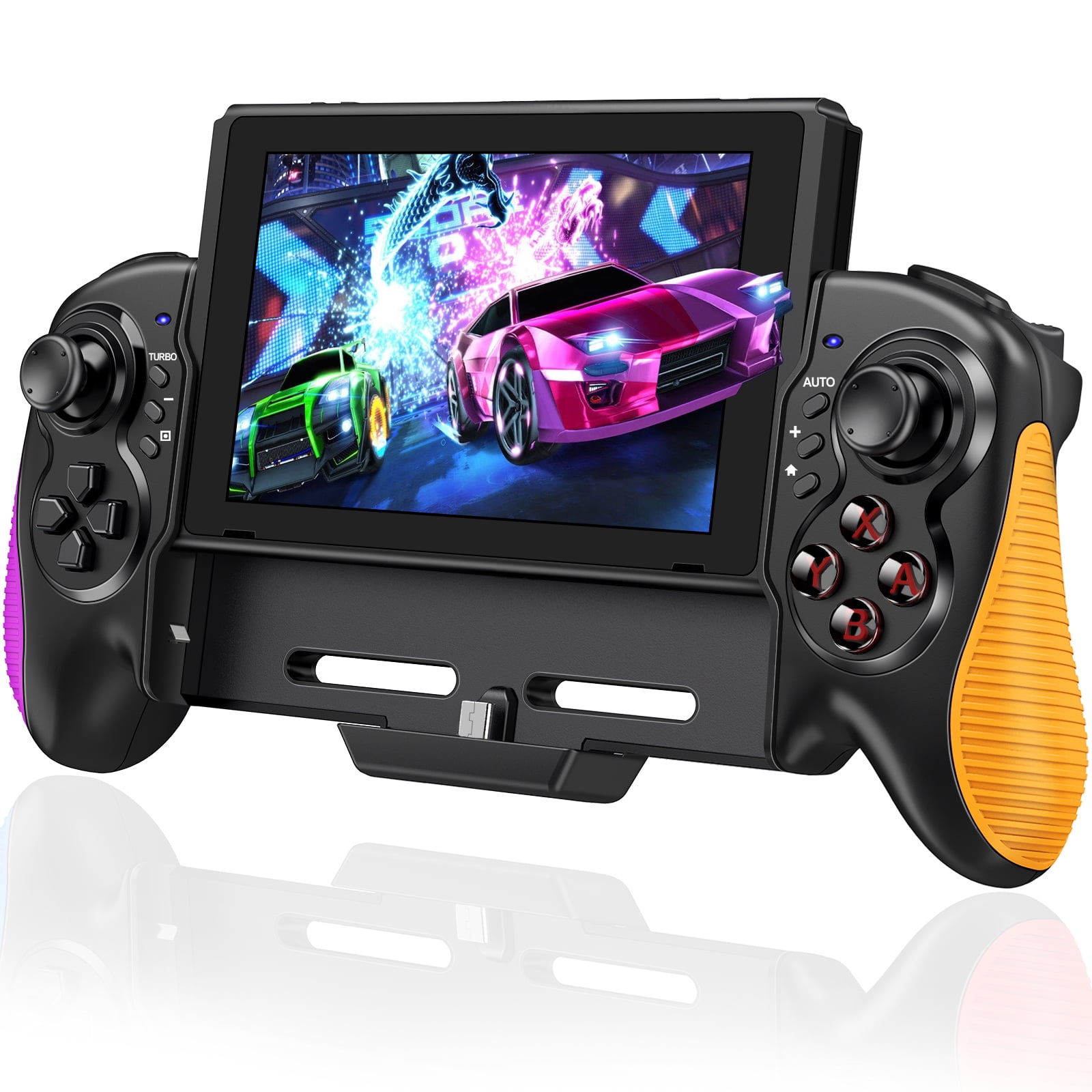 Switch Controller for Nintendo Switch/OLED,ESYWEN Switch Joy-Con with Handheld Grip Double Motor Vibration 6-Axis Gyro Joystick,Replacement for Nintendo Switch Controller Walmart.com