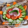 thumbnail image 2 of Impresserve 8.7" Clear Disposable Plastic Serving Spoons - 12 Count, 2 of 8