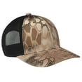 thumbnail image 4 of Yellow Rooster Mens Mesh Back Snapback Cap Kryptek Highlander/ Black, 4 of 5