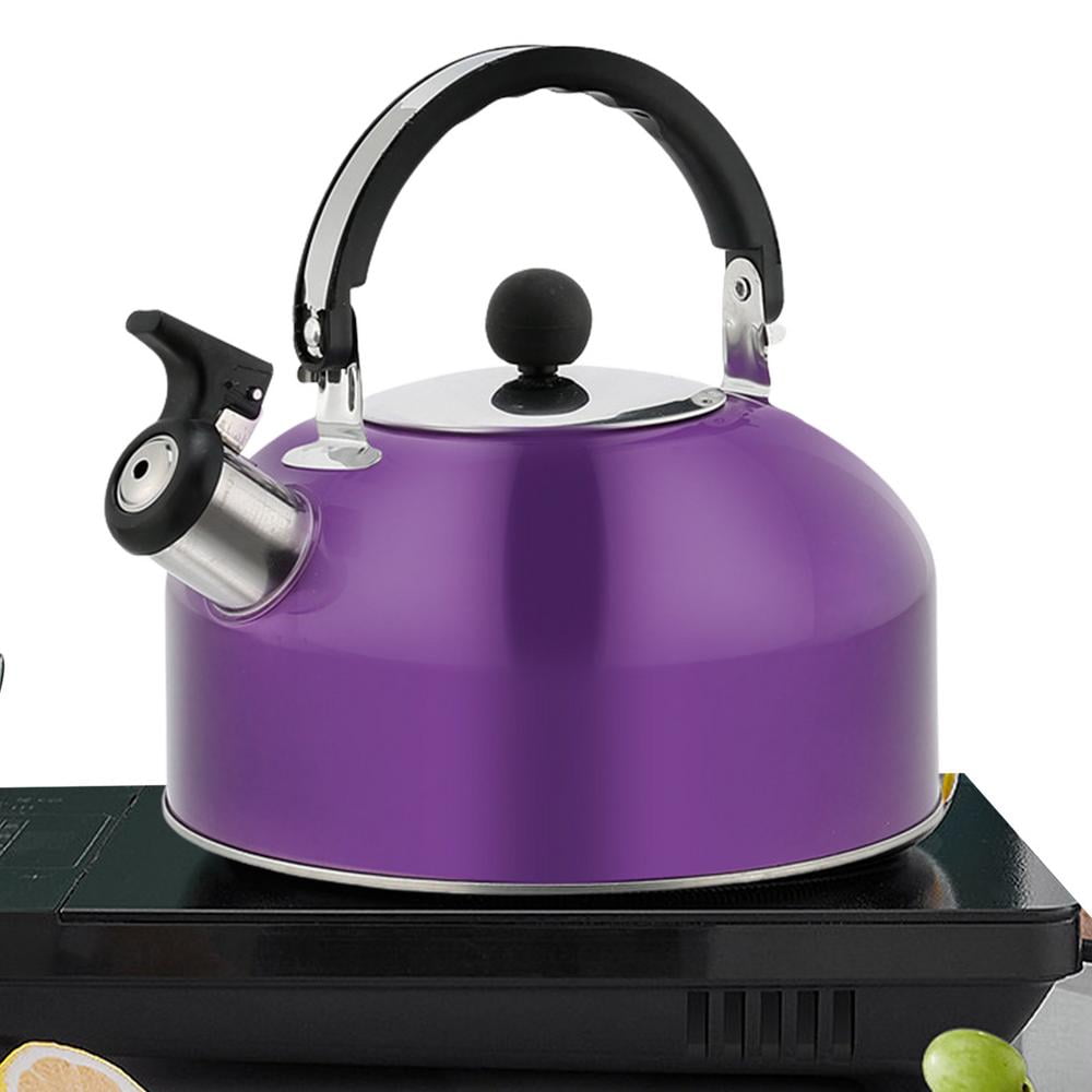 Tohuu Whistling Kettle Teapot Stovetop Water Kettle with Ergonomic