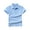 Blue, variant on Hngshg Kids Golf Shirts School Uniform Cotton Tops for Boys Girls Short Sleeve Collared T-Shirts Solid Color