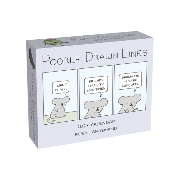 Poorly Drawn Lines 2027 Day-To-Day Calendar, (Paperback)