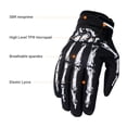 thumbnail image 1 of 1 par de guantes de Motocross con huesos de esqueleto para motocicleta, resistentes al viento, impermeables, para deportes de montaña, 1 of 4