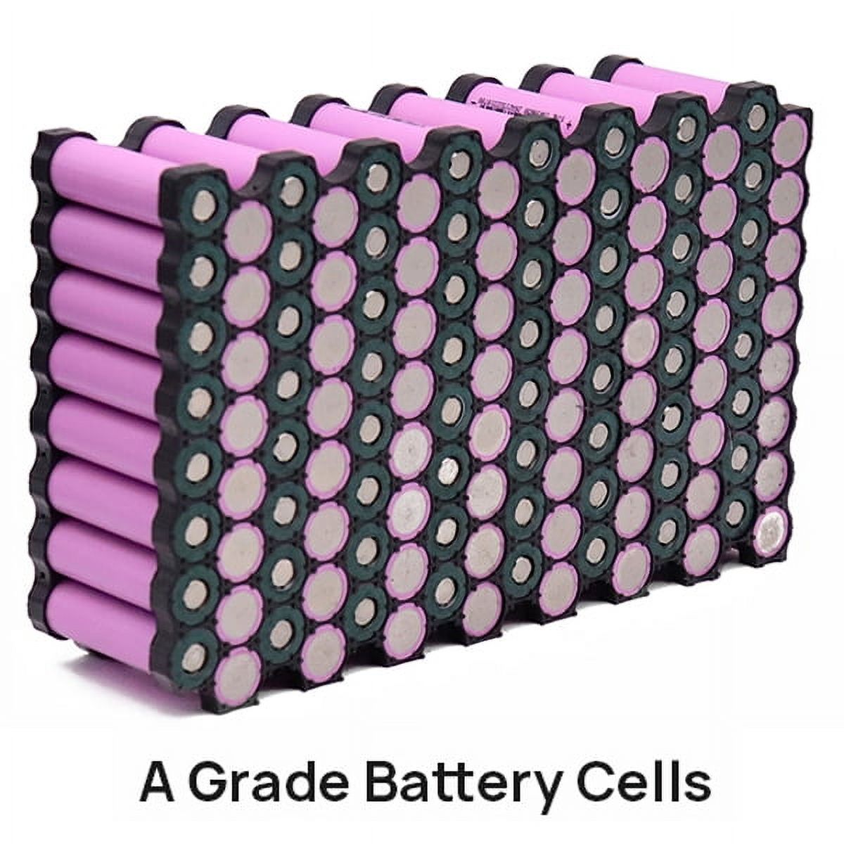 PVC Lithium iron phosphate 48V 10AH 30AGC rechargeable high power e-bike battery, 2000 cycles, fast charging