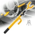 FATFOX, Vehicle Steering Wheel Lock, 7-15.7 inch adjustable, Yellow ...