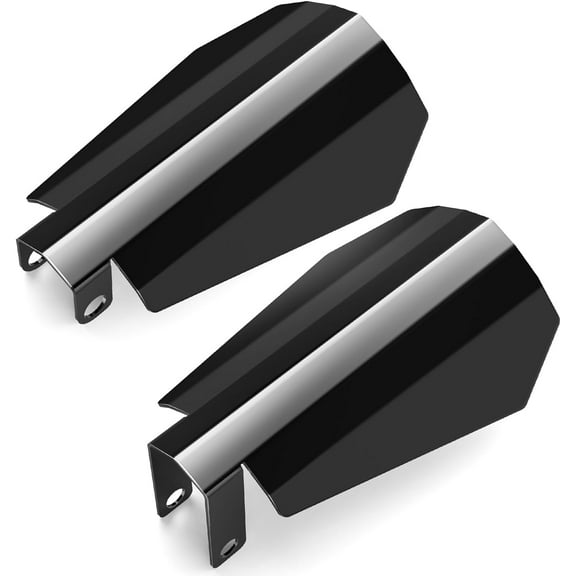 Gloss Black Coffin Cut Handguards Hand Guards Compatible for Harley Sportster Touring Street Glide Road King Electra Glide 2007-2023 (Cable Clutch Style -Large)