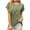 #20250606A2 Army Green, variant on PFRNLF Graphic T shirts for Women Womens Floral Graphic Tees Short Sleeve Casual T-Shirts Boho Style Cute Summer Loose Fit Tops