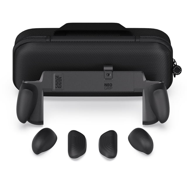 Paquete de agarre ergonómico NeoGrip Savage Raven para Nintendo Switch 2