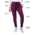 thumbnail image 3 of Adar Pro Scrubs pour Femmes - Pantalon de Yoga Jogger Ultime, 3 of 7