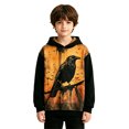 thumbnail image 3 of SJLDQY Boys Halloween Hoodies Hallowmas Graphic Long Sleeve Hooded Sweatshirts with Kangaroo Pocket Fall Winter Outfits Comfy Pullover Tops for Boys, 3 of 6