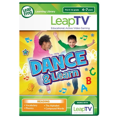 LeapFrog LeapTV Dance and Learn Educational, Active Video (Best Learning Videos For Toddlers)