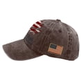 thumbnail image 5 of US 250th Anniversary Celebration Casual Hat Adjustable 1776-2026 Patriotic Cap for Men Women,Coffee, 5 of 5