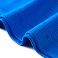 thumbnail image 5 of Yruioon Kids Boys Girls 2 Piece Tracksuit Moisture Wicking Short T-shirts with Sport Shorts Set Gym Blue&Black 130, 5 of 7
