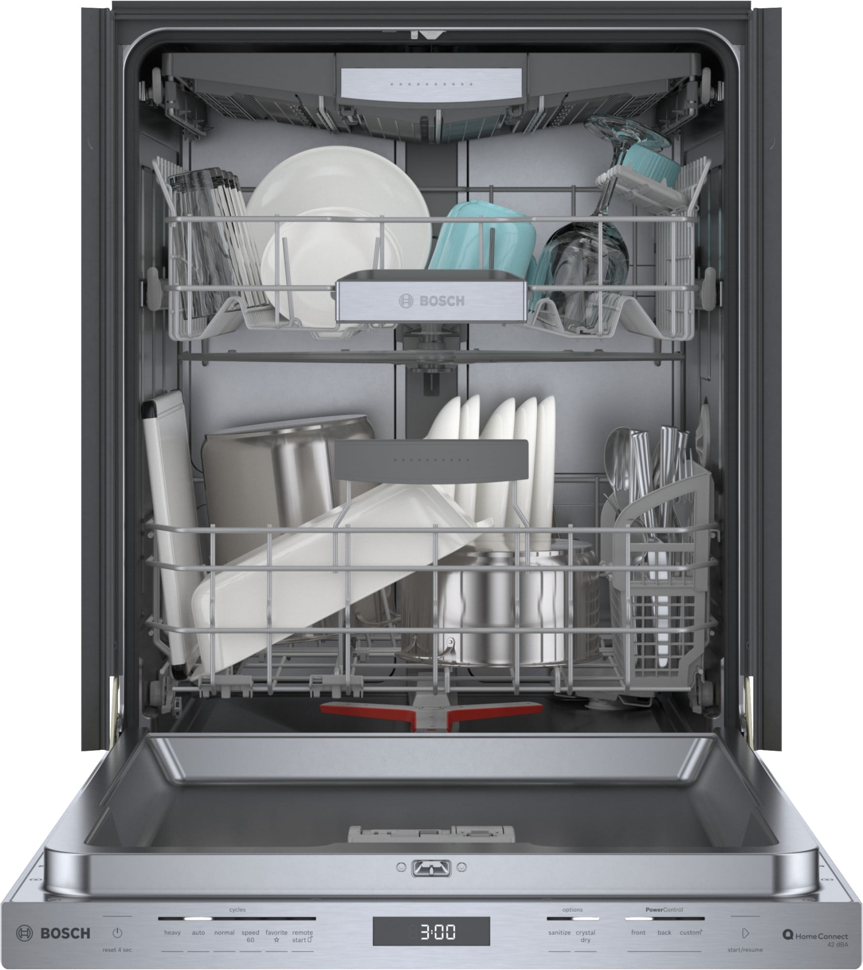 SHP78CM5N 24" Built-in Dishwasher, Pocket Handle, 42Dba, 3rd Rack Flex