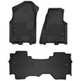 thumbnail image 3 of Husky Liner Floor Liner 53698 X-act Contour; Molded Fit; Raised Channels And Edges; Black; TPE Thermoplastic Elastomer; 3 Piece, 3 of 3