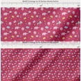 thumbnail image 2 of Soimoi Cotton Voile Fabric Cloud,Star & Cute Elephant Kids Fabric Prints by Yard 56 Inch Wide, 2 of 7