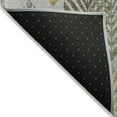 thumbnail image 3 of Addison Rugs Chantille Indoor/Outdoor Transitional Floral Gray Washable Rectangle Rug, 9' x 12', 3 of 6