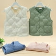 thumbnail image 7 of Gubotare Boy Warm Vest Baby Toddler Girls Boys Vest Soft Waistcoat Sleeveless Jacket Lightweight Vests 4T 5T (Green,4-5 Years), 7 of 7