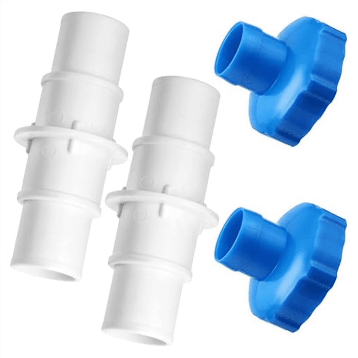 Pool-Filterpumpen-Schlauchadapter 3,8 Cm (1 1/4 Zoll) Auf 1 1/2 Zoll Gewinde – 2 Stück, Für SPX1091Z7