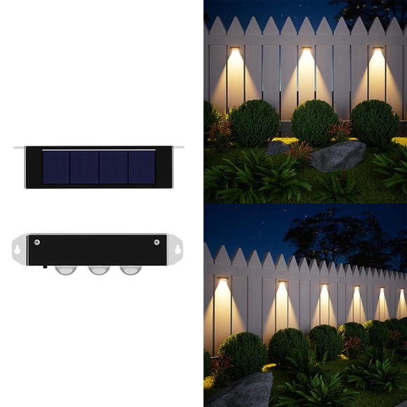 Dvumao Home Decor, Solar Outdoor Lights Household Wall Lamp Garden Layout Balcony Yard Wall Decoration