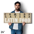 thumbnail image 4 of Comida Latina Latin Food Vinyl Decal 5 Pack of 24 Inch x 9 Inch Weatherproof Heavy-Duty Adhesive Backing | Authentic Cuisine, Spanish Restaurants, Food Stalls | Made in USA, 4 of 6